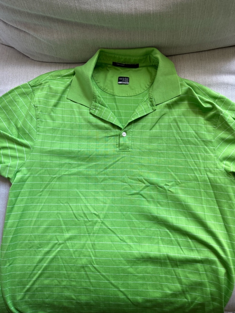 Nike Tiger Woods Golf Polo Green Large